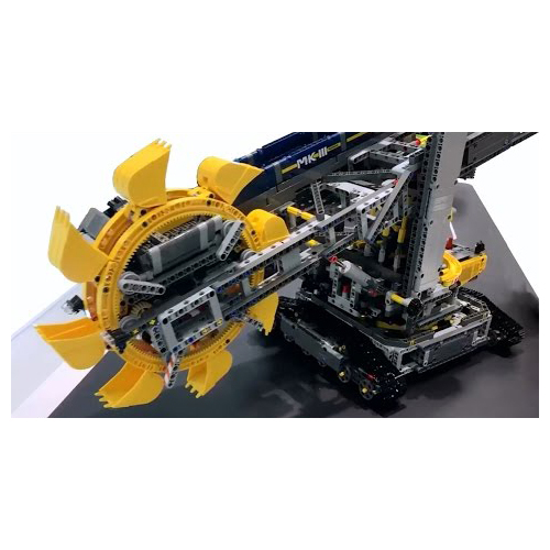 Lego Technic. Лего Техник. Роторный экскаватор  